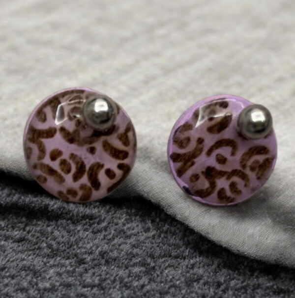 Modelo mini animal print  Morado