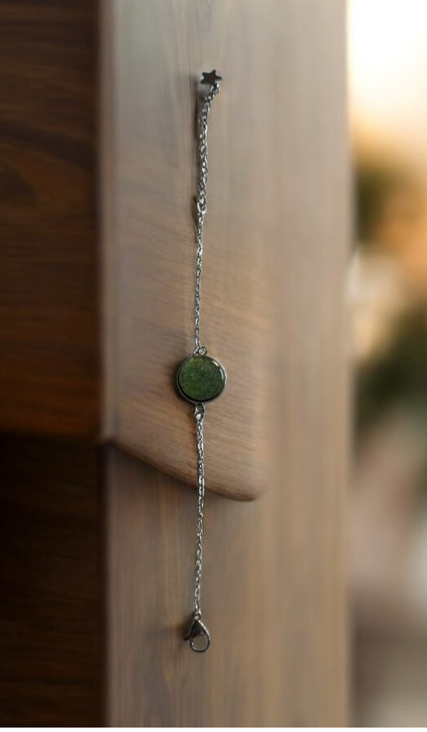 Pulsera Verde Esencia